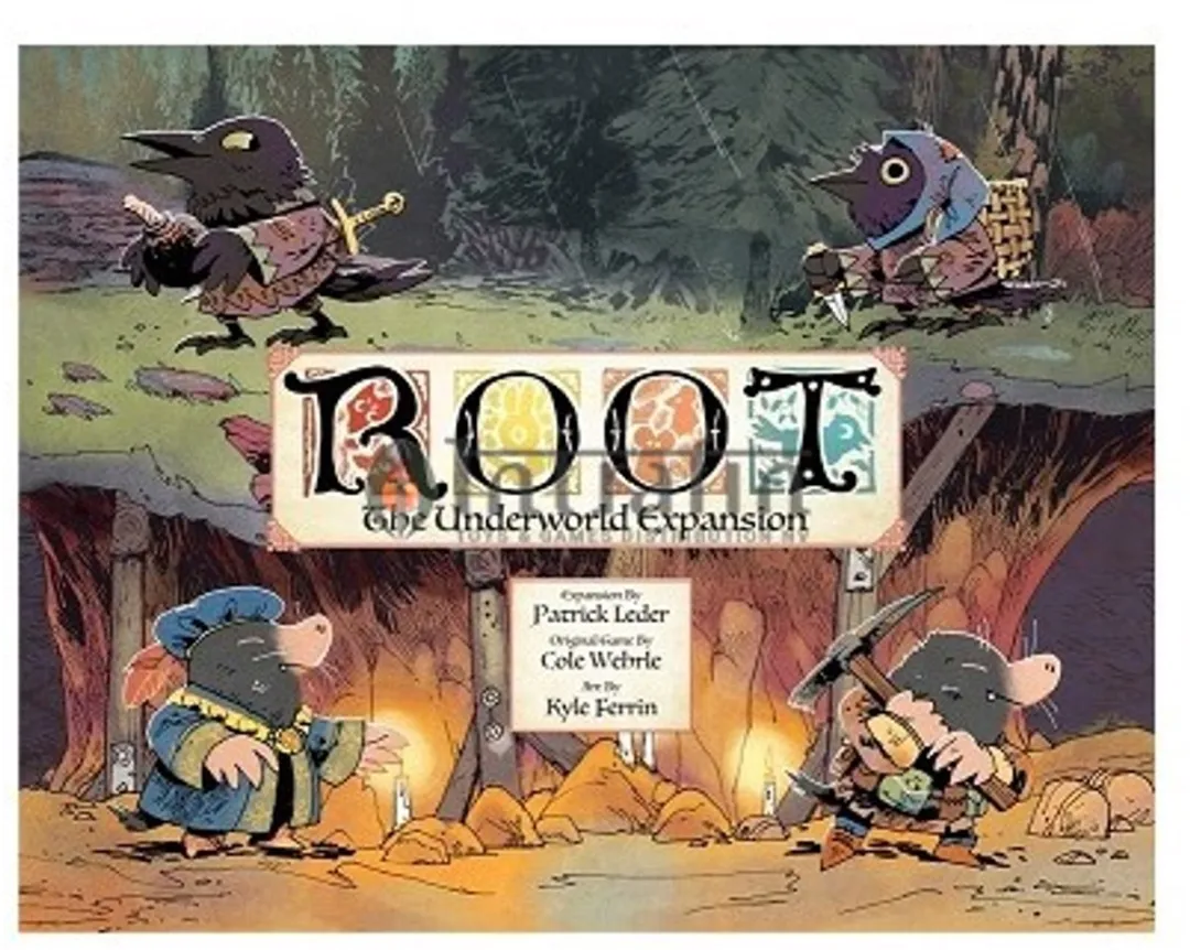 Leder Games Root The Underworld - Nieuwe facties en speelborden