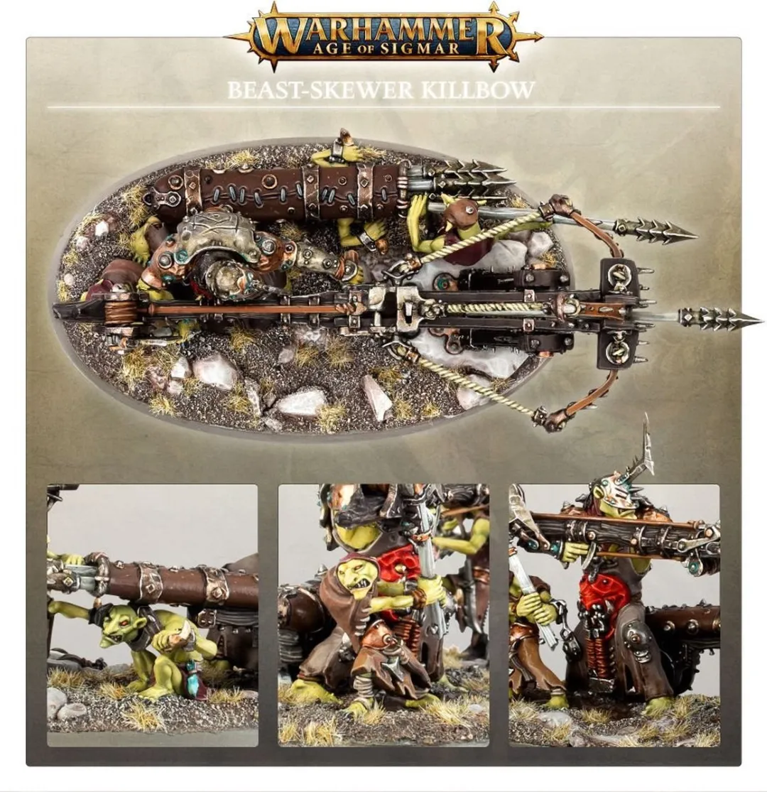 Games Workshop Orruk Warclans Beast-Skewer Killbow - 28 Onderdelen
