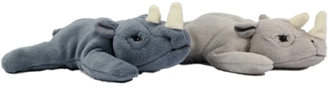 PIA Pluche Neushoorn Knuffel Set
