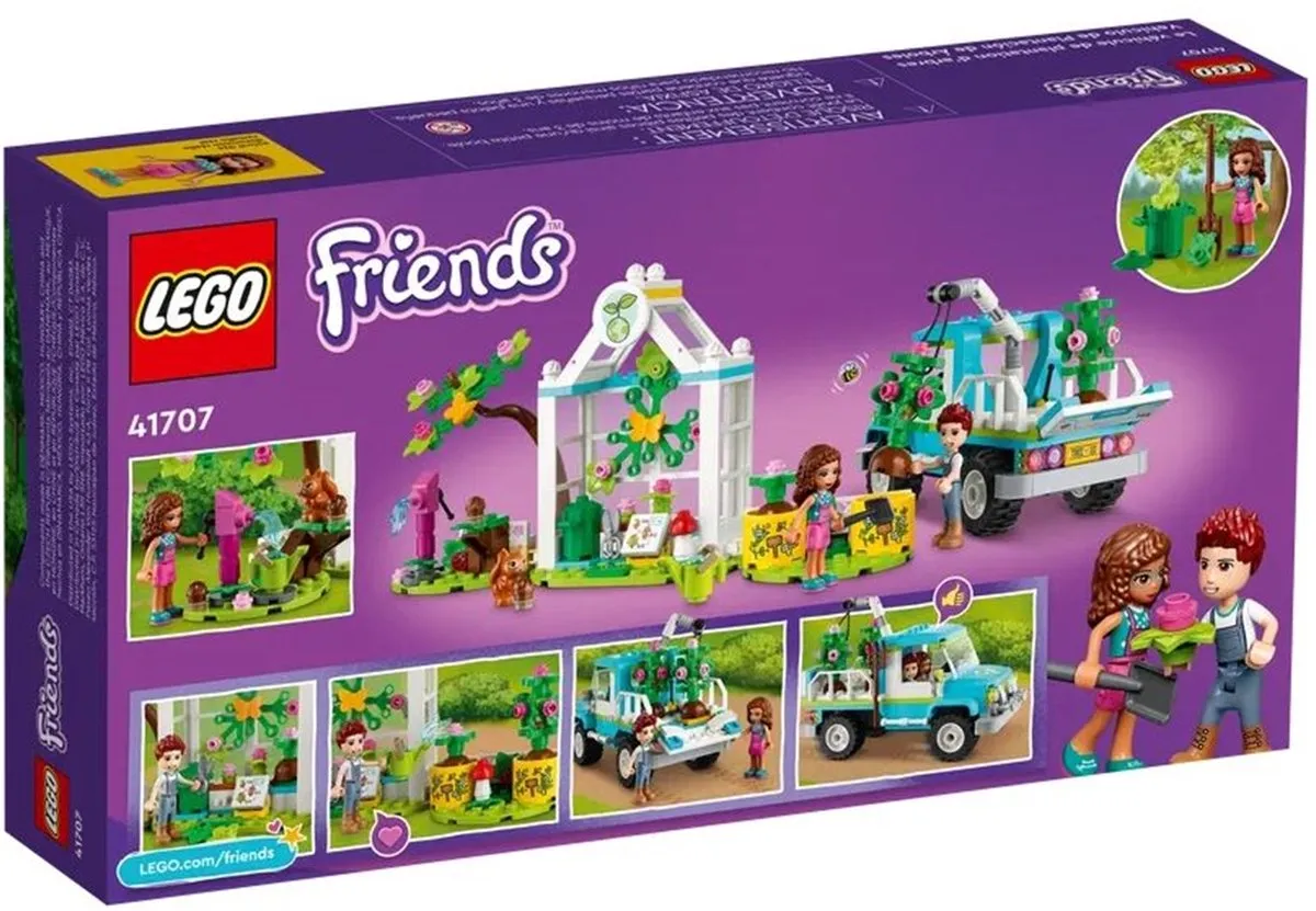 LEGO Friends Bomenplantwagen 41707 - 336 Stukken
