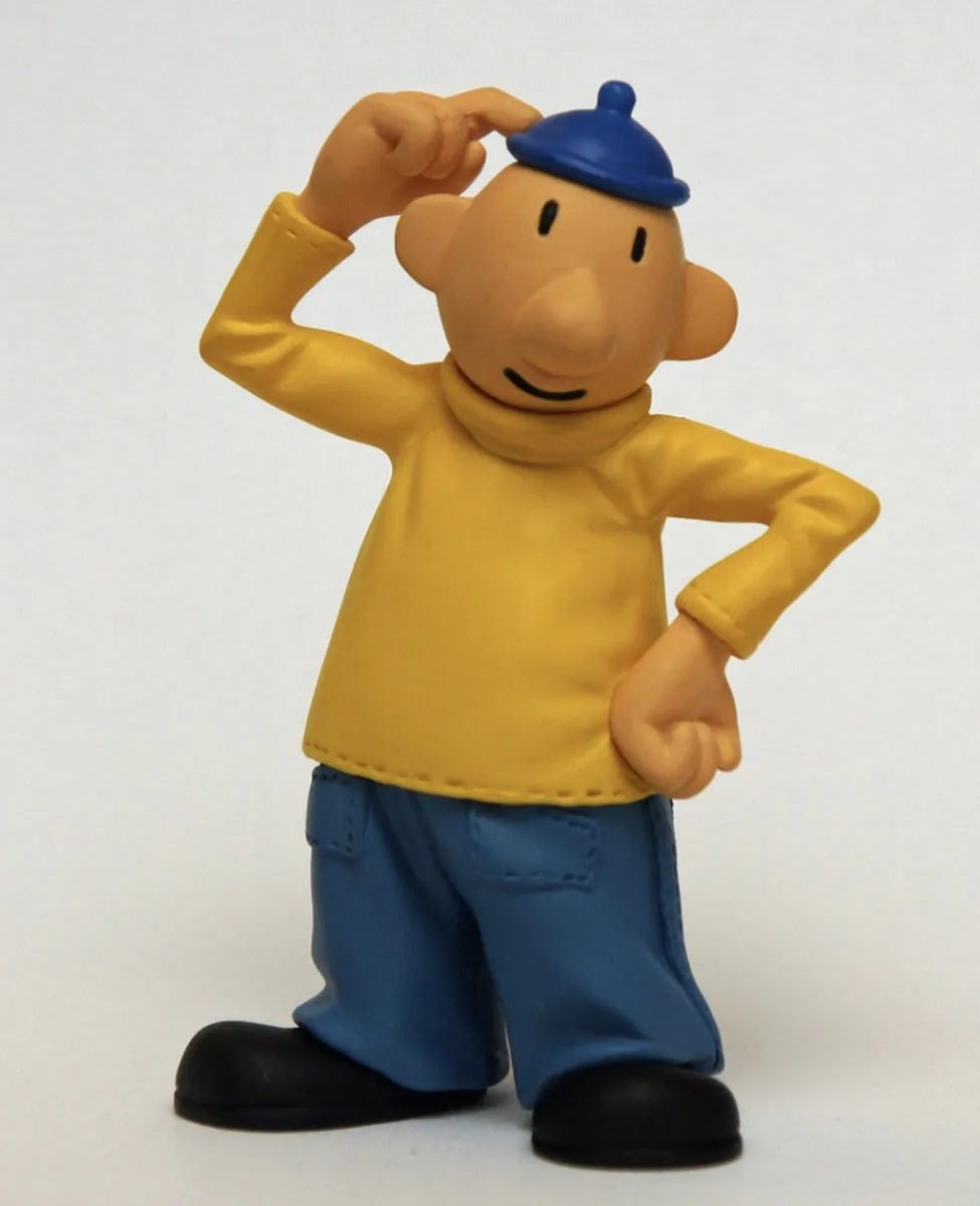 Buurman en Buurman - 2  poppetjes -  speelfiguren - 8 cm