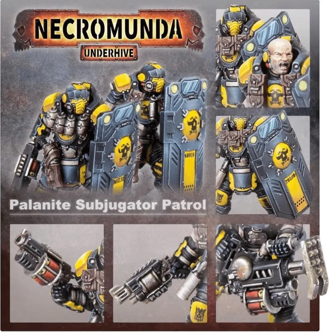 Games Workshop Necromunda Palanite Subjugator Patrol