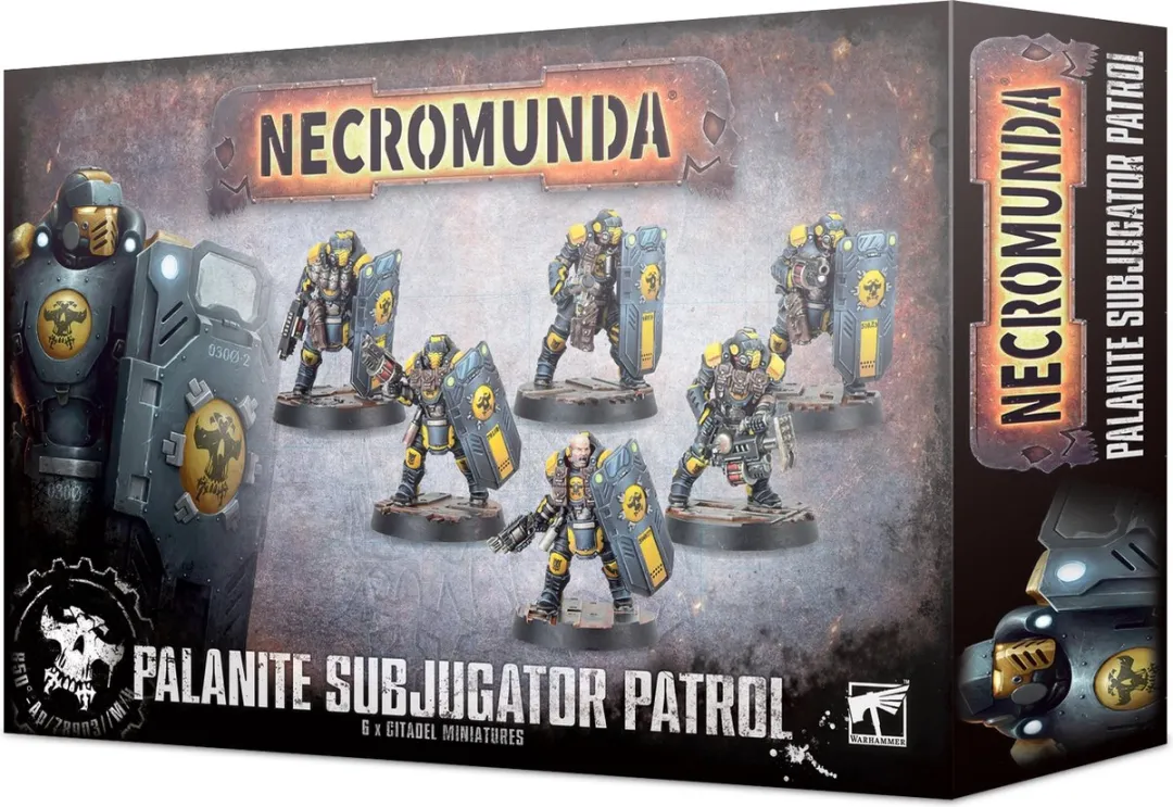 Games Workshop Necromunda Palanite Subjugator Patrol