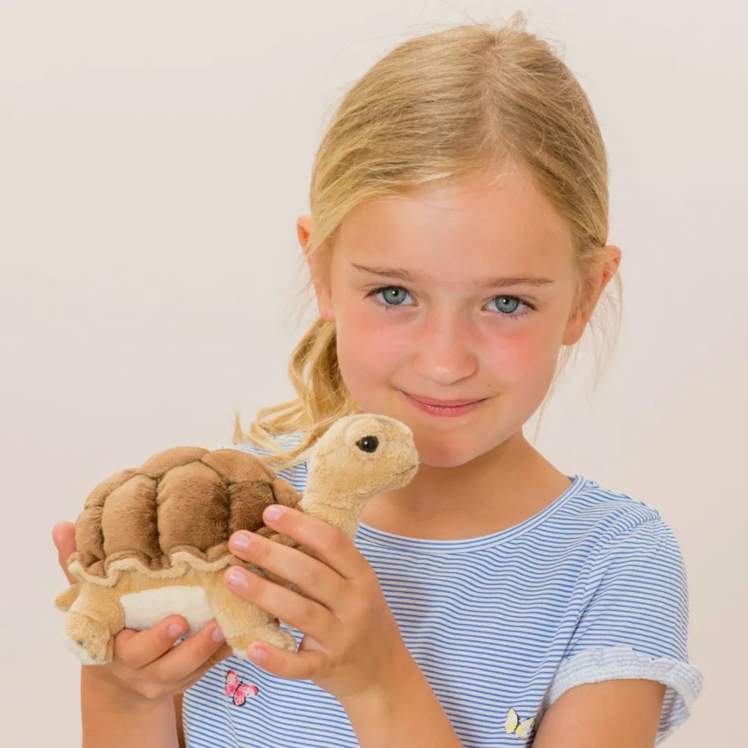 Teddy Hermann Schildpad Knuffel - Bruin - 20 cm