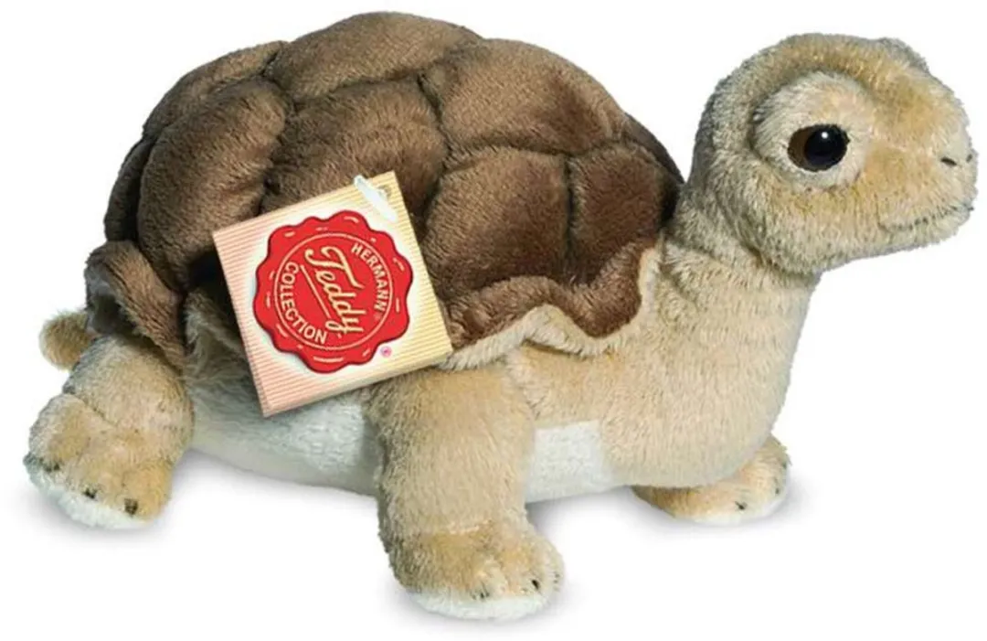 Teddy Hermann Schildpad Knuffel - Bruin - 20 cm