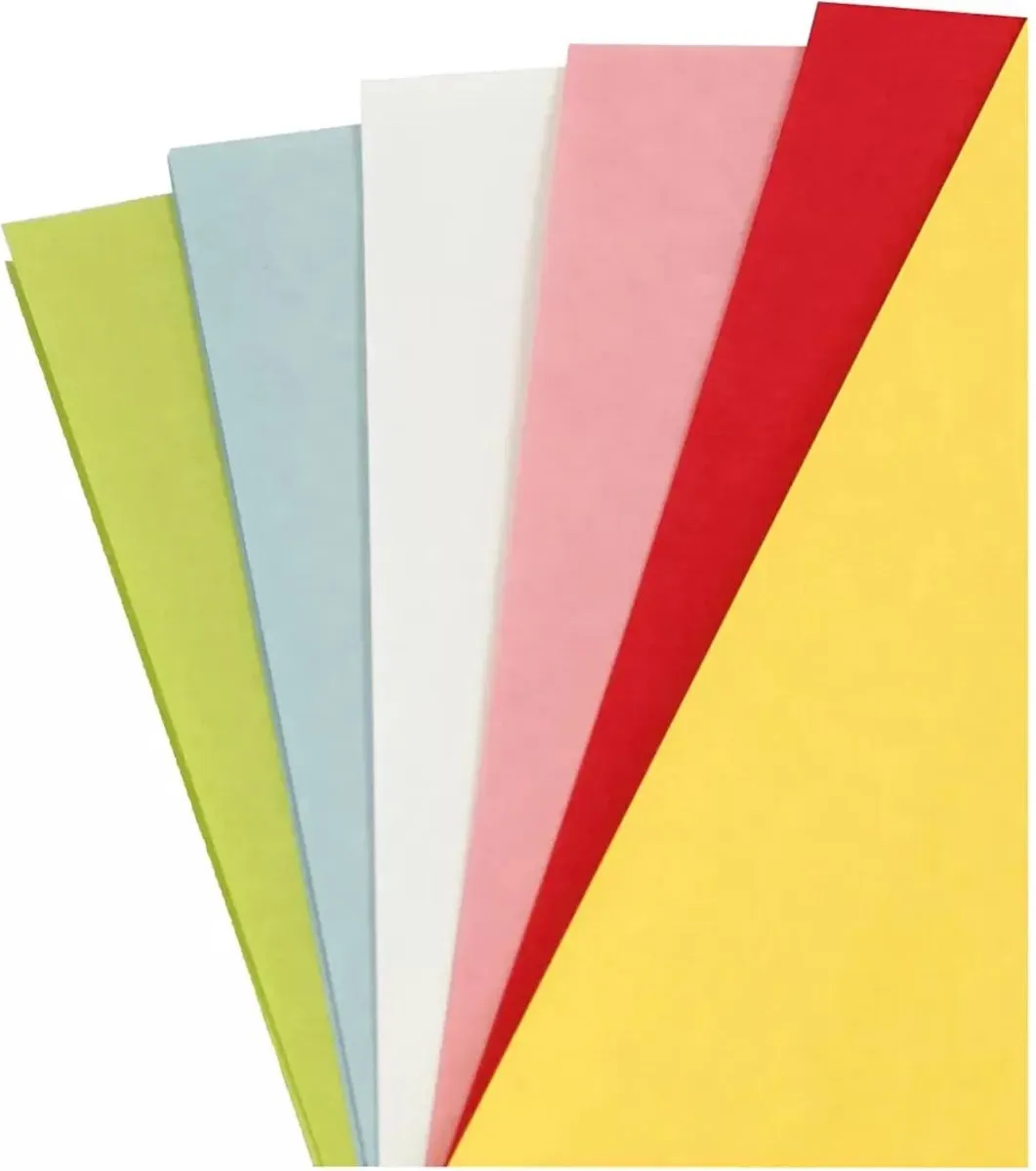 Creativ Company Knutselpapier Lantaarnpapier 30x30cm - Multicolor - 12 Vellen