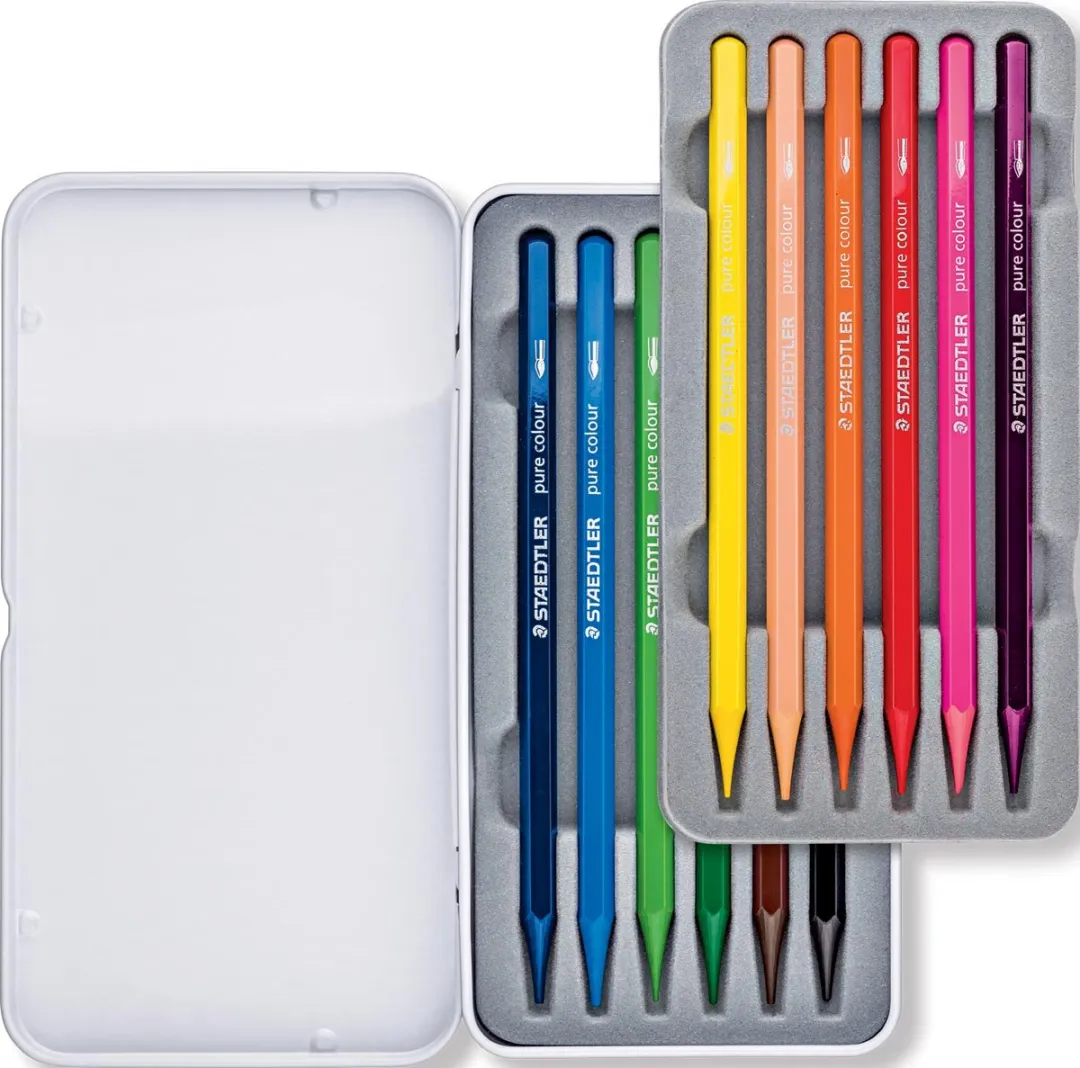 STAEDTLER Design Journey Aquarel Kleurpotloden 12-delig - Multi