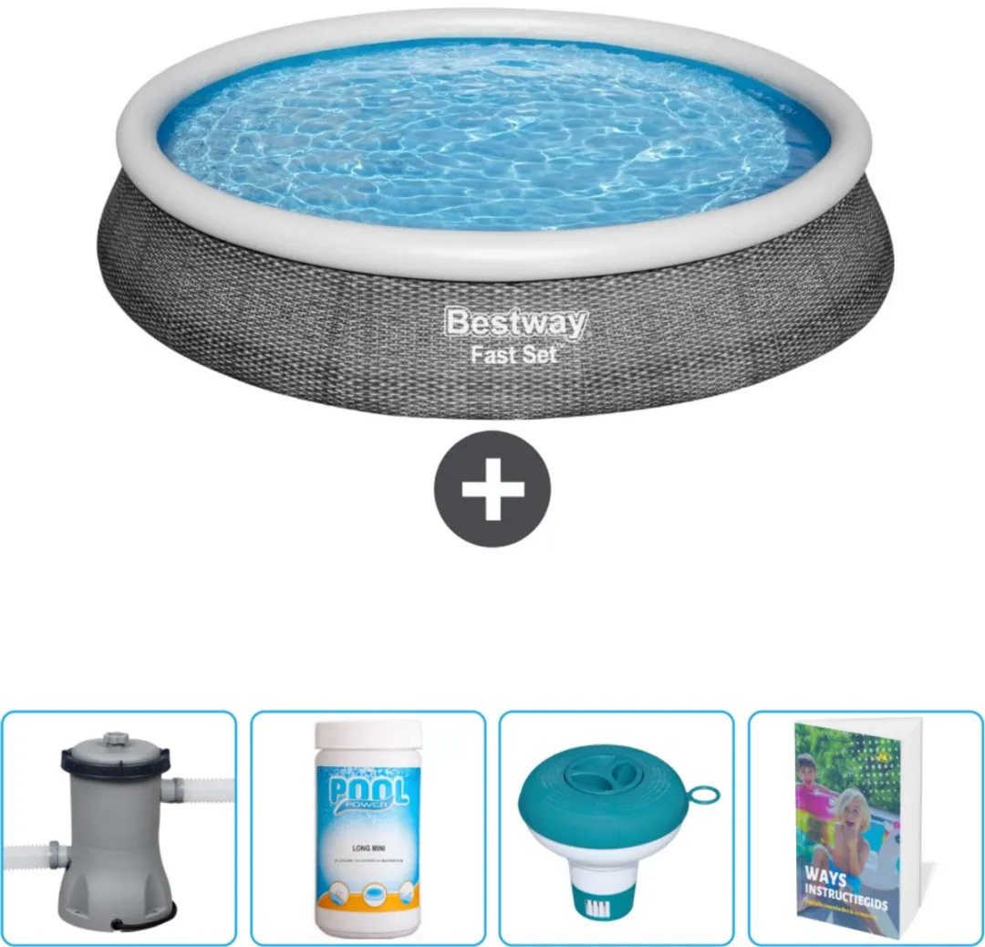 Bestway Fast Set Rond Zwembad 396x84cm