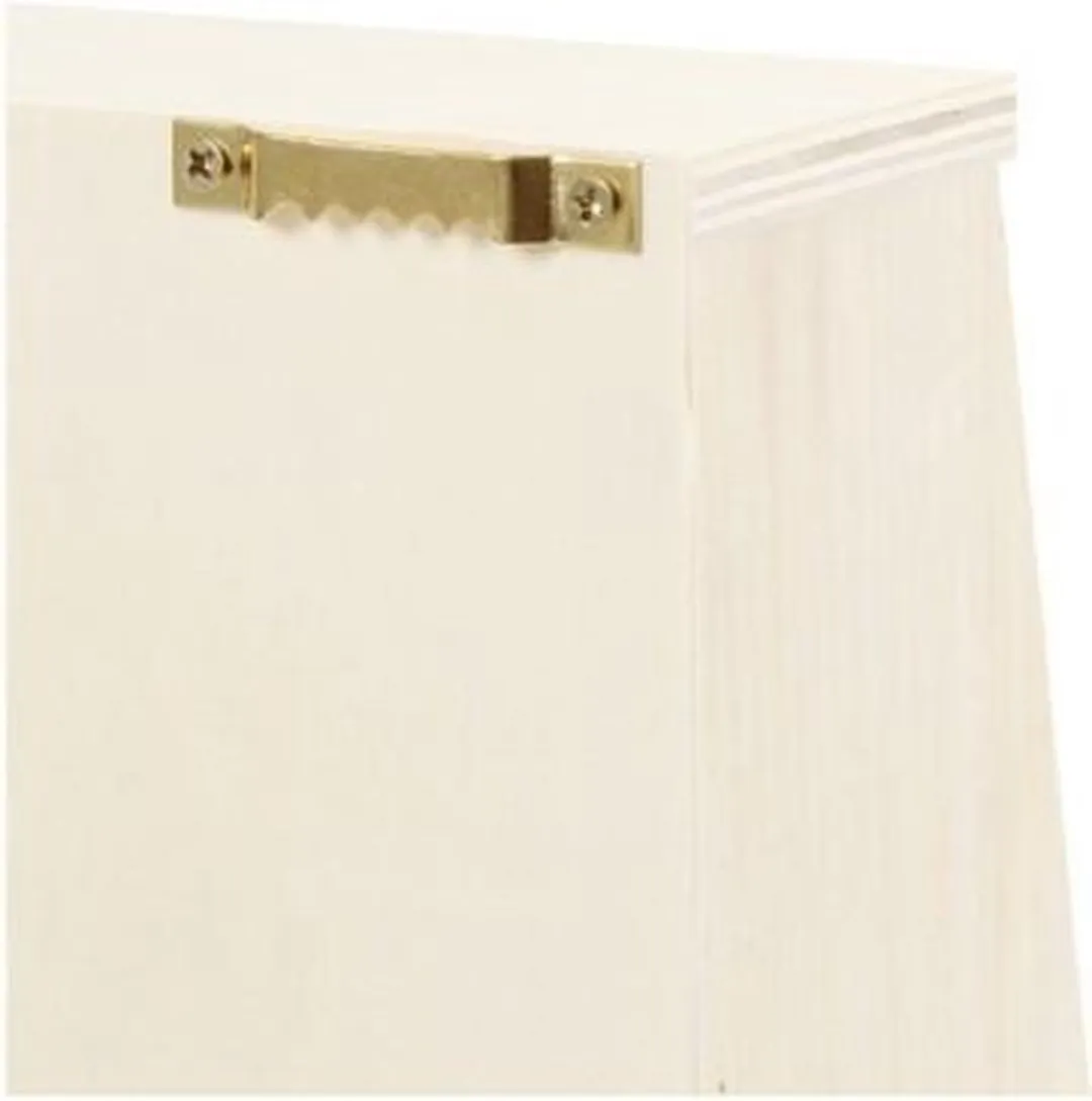 Creativ Company Houten Sleutelkast 28,5x8x22cm - Blank