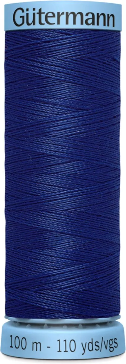 Gutermann Zijde Garen 100m - Kleur 232 Zwart/Grijs/Wit