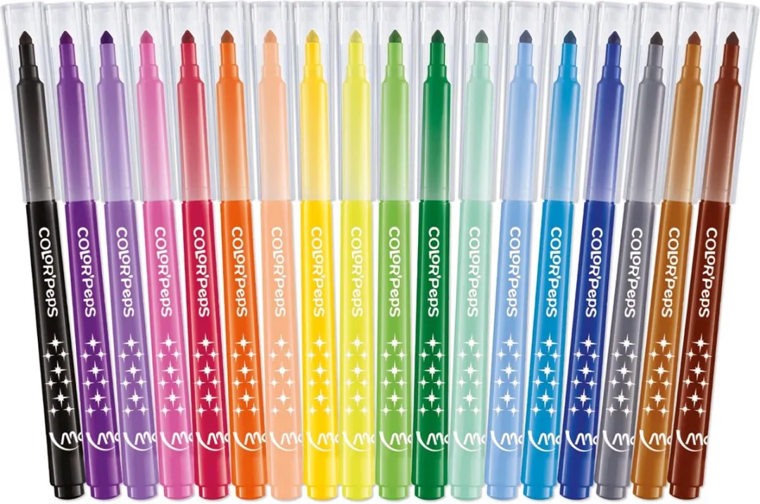 Maped Color'peps Viltstiften - 18 Stuks - Meerkleurig