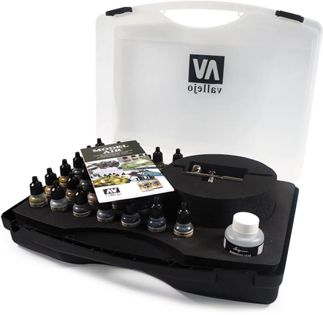 Vallejo Hobbyverf Basic Model Air Color Acrylverf 29x17ml - Multi