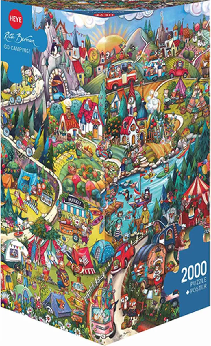 Heye Go Camping Legpuzzel 2000 Stuks
