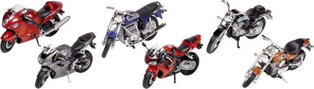 Goki Motorcycles GK12183 Die-Cast 1:18 Multicolor