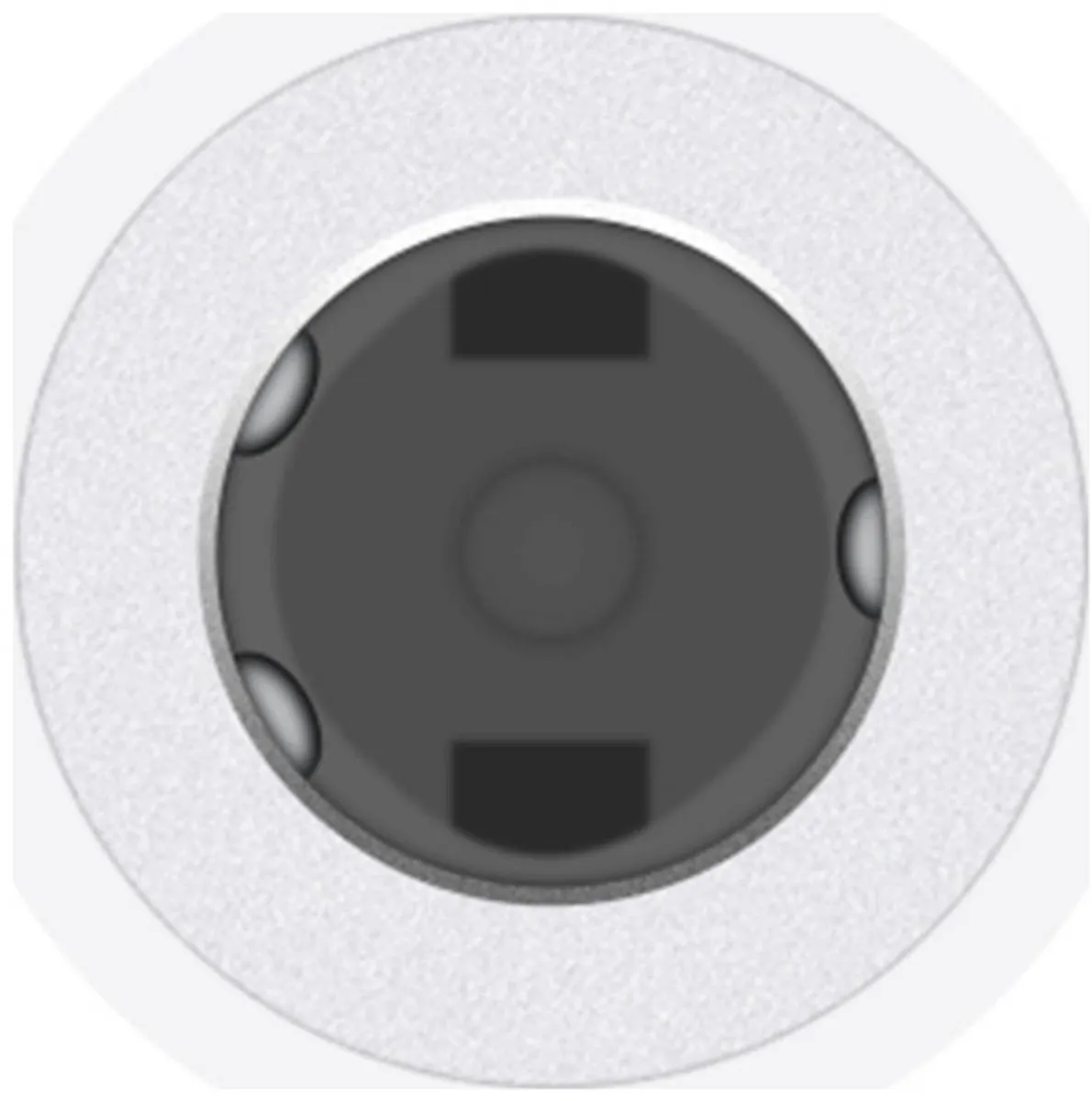 Apple USB-C naar 3,5mm Audio Adapterkabel MW2Q3ZM/A - Transparent