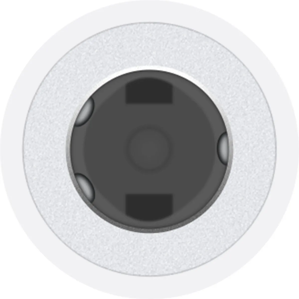 Apple USB-C naar 3,5mm Audio Adapterkabel MW2Q3ZM/A - Transparent