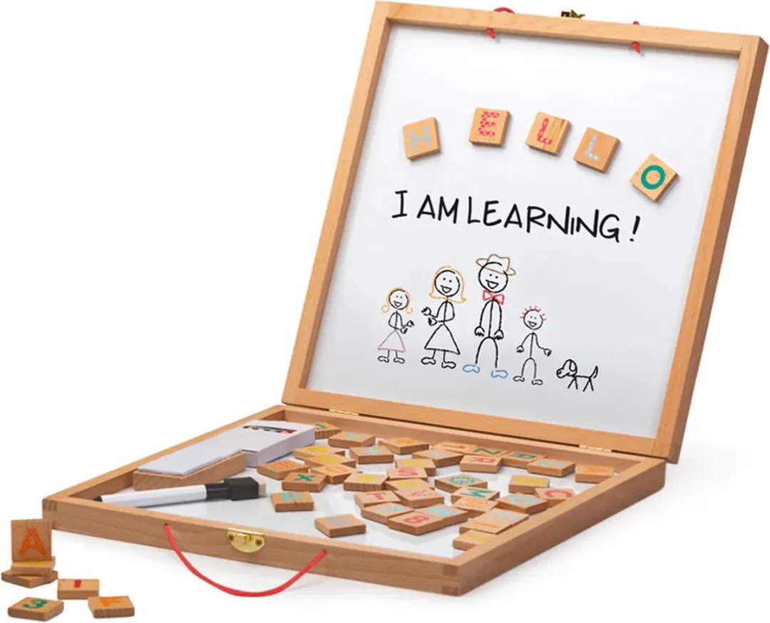 Eurekakids Houten Tekenbord 4-zijdig