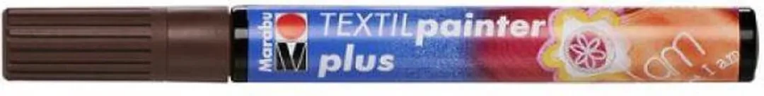 Marabu Textil Painter Plus 3mm Middenbruin