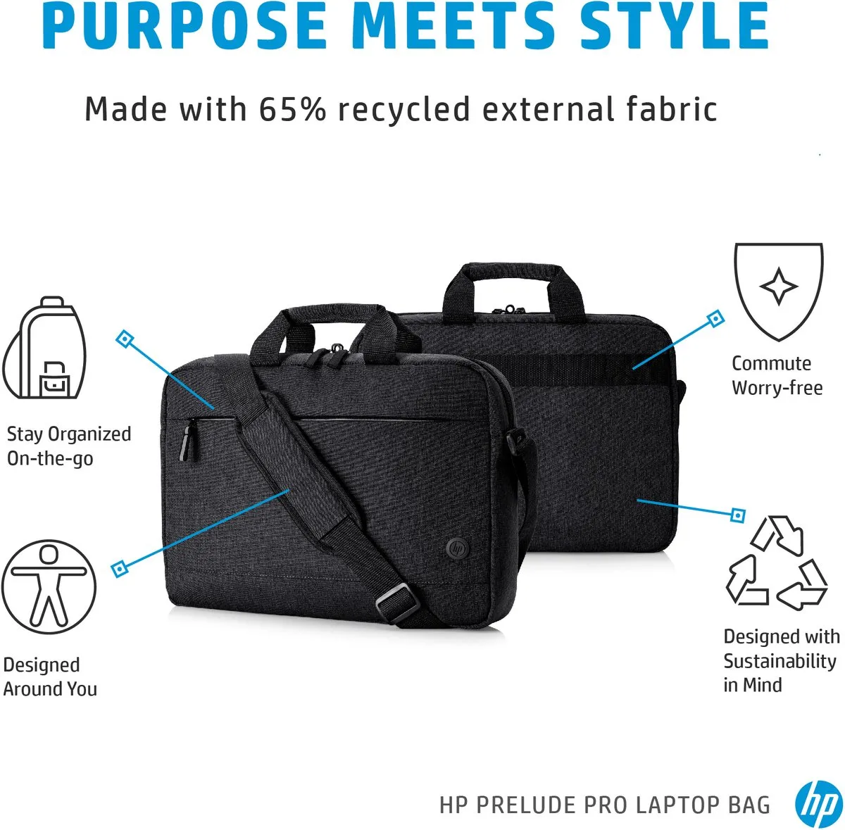 HP Prelude Pro Laptoptas 15.6" - Grijs