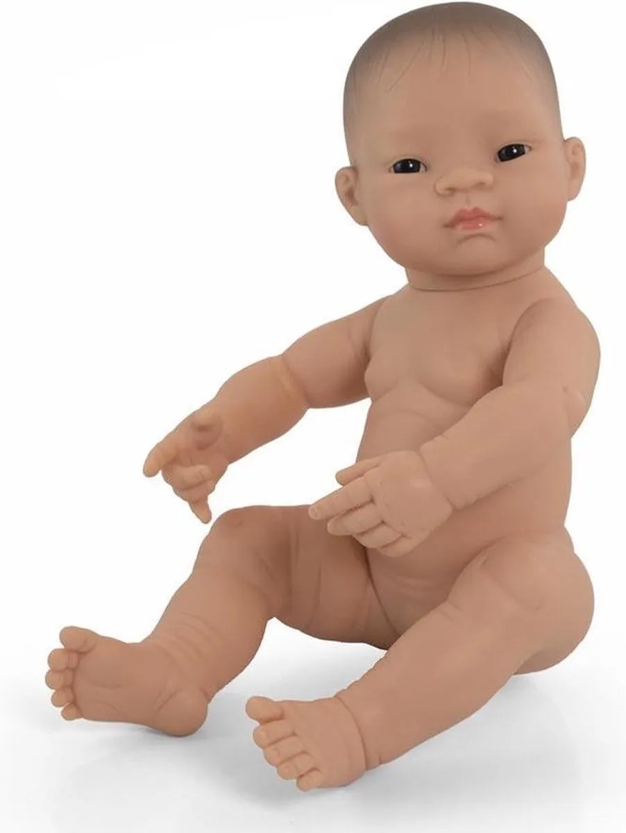 Miniland Babypop Aziatisch Meisje 40cm