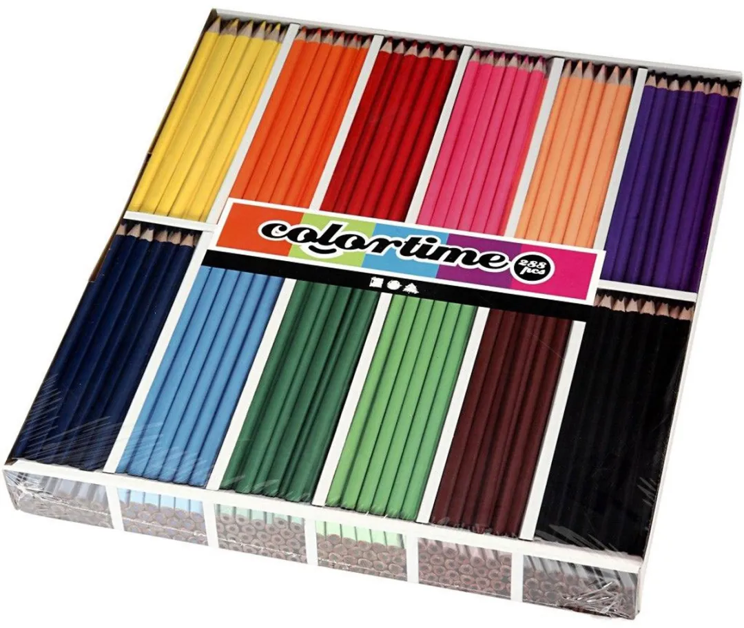 Colortime Kleurpotloden Assorti 288 Stuks