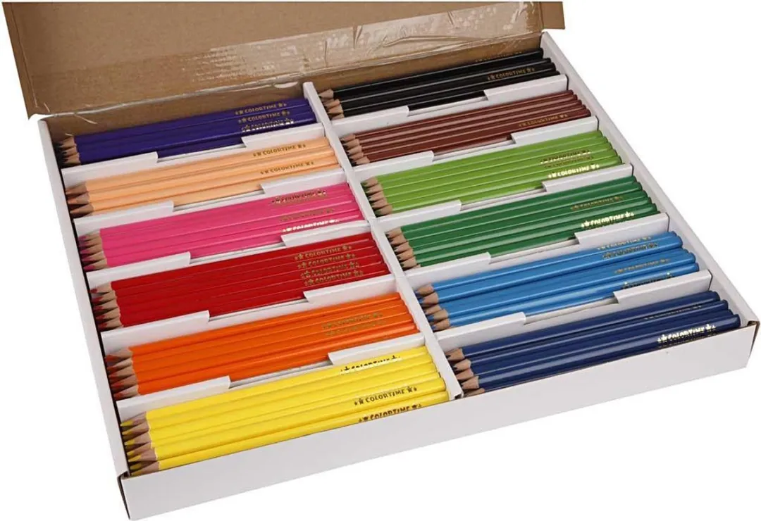 Colortime Kleurpotloden Assorti 288 Stuks - 3mm