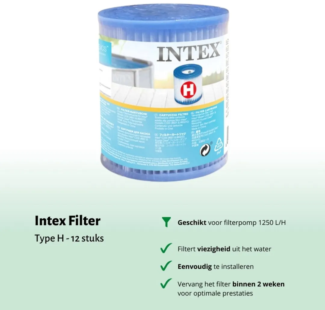 Intex Easy Set Zwembad 305x61cm - Blauw