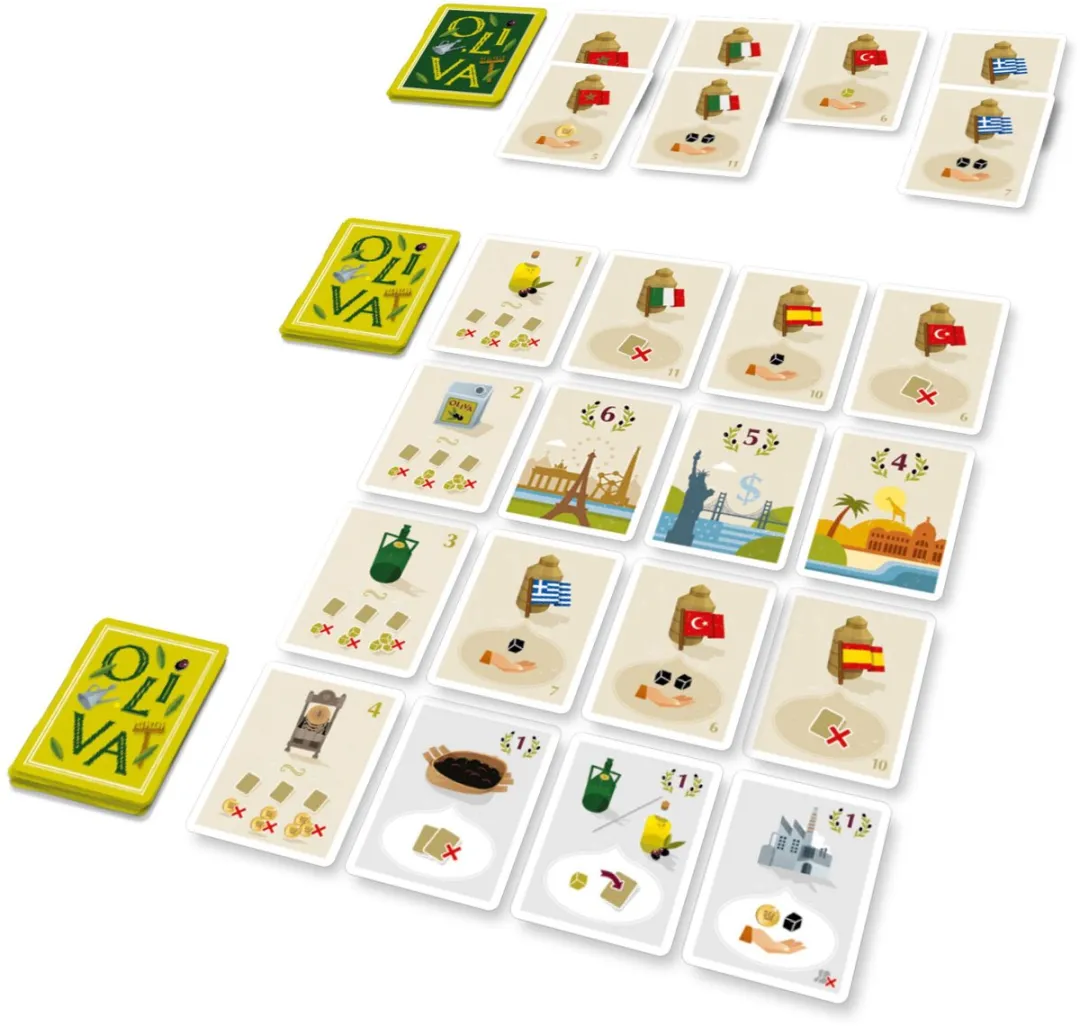 HOT Games Oliva Kaartspel - 1-4 Spelers
