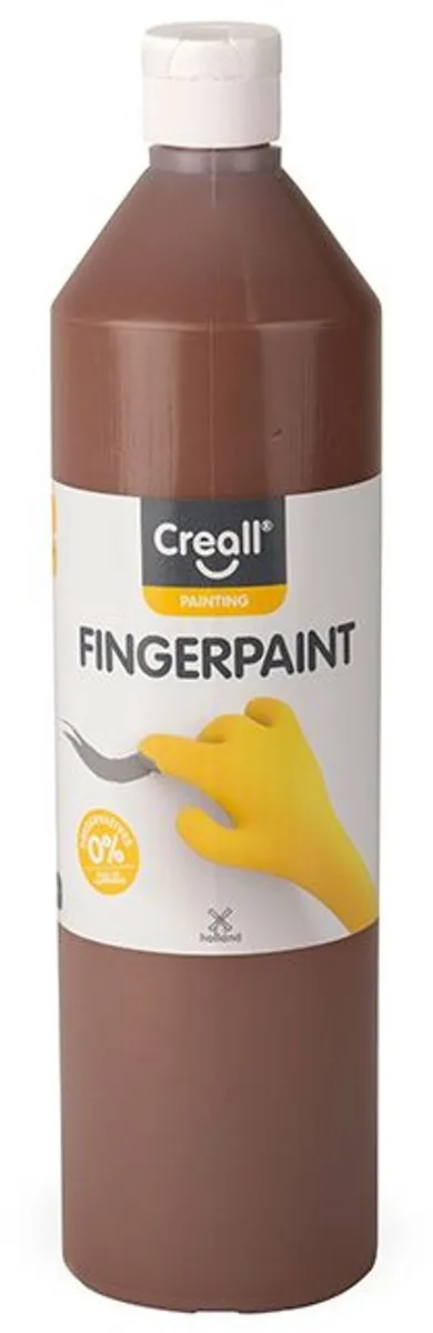 Creall Vingerverf Bruin 750ml