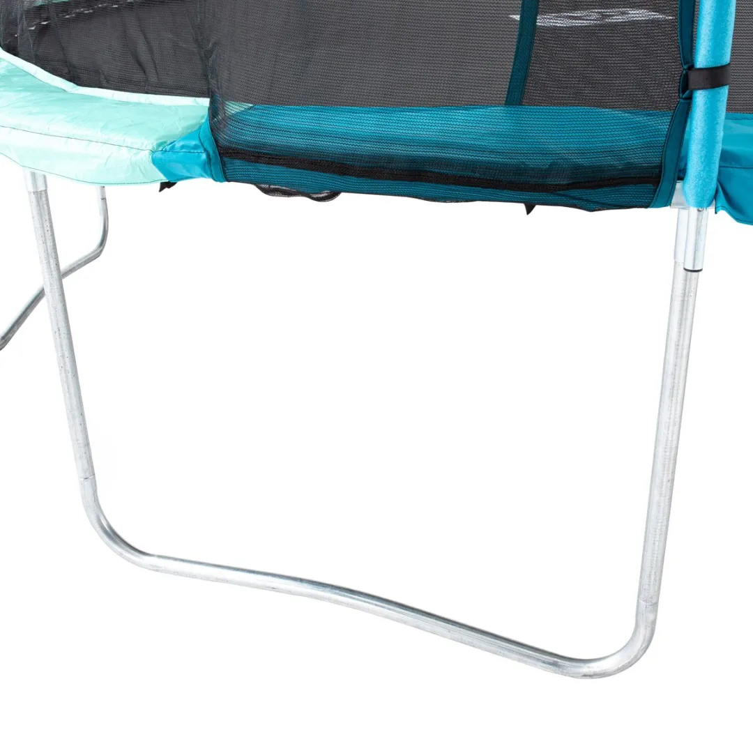 TP Toys Trampoline 366cm - Veiligheidsnet - Zwart/Blauw