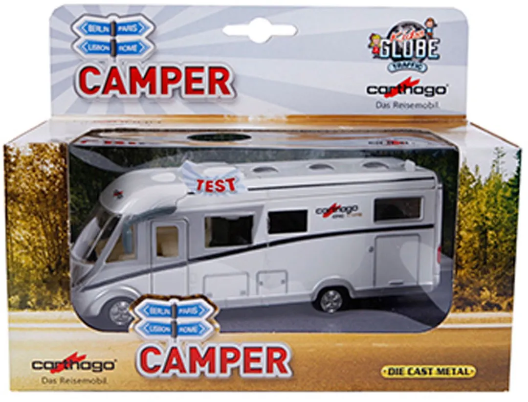 Kids Globe Carthago Camper Die-cast 16cm - Licht