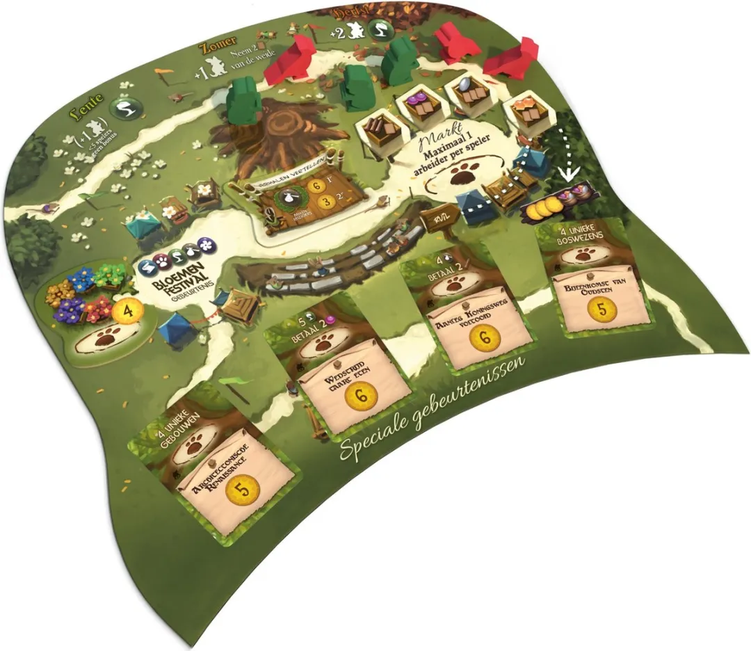 White Goblin Games Everdell Bellfaire - Familiespel 1-6 spelers