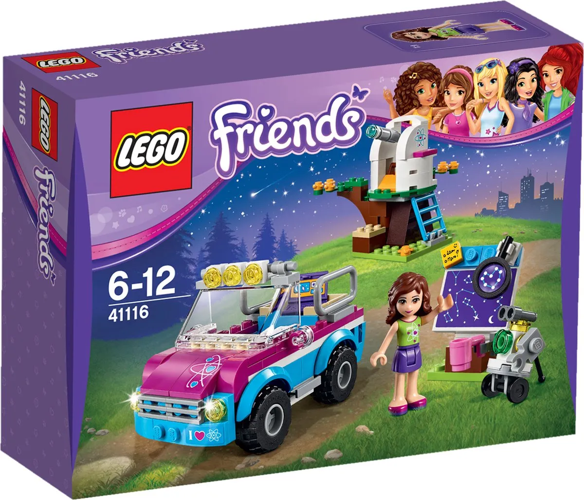 LEGO Friends Olivia's Onderzoeksvoertuig 185 Stukken
