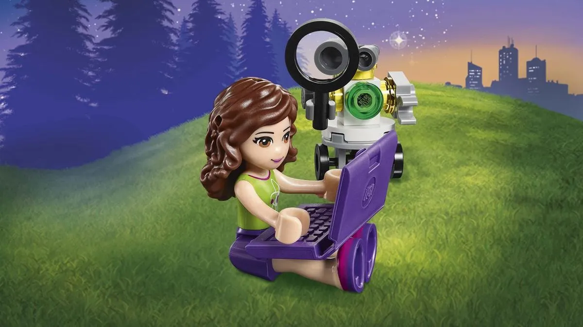 LEGO Friends Olivia's Onderzoeksvoertuig 185 Stukken - 3 Minifiguren - Paars - afbeelding 5 van 6