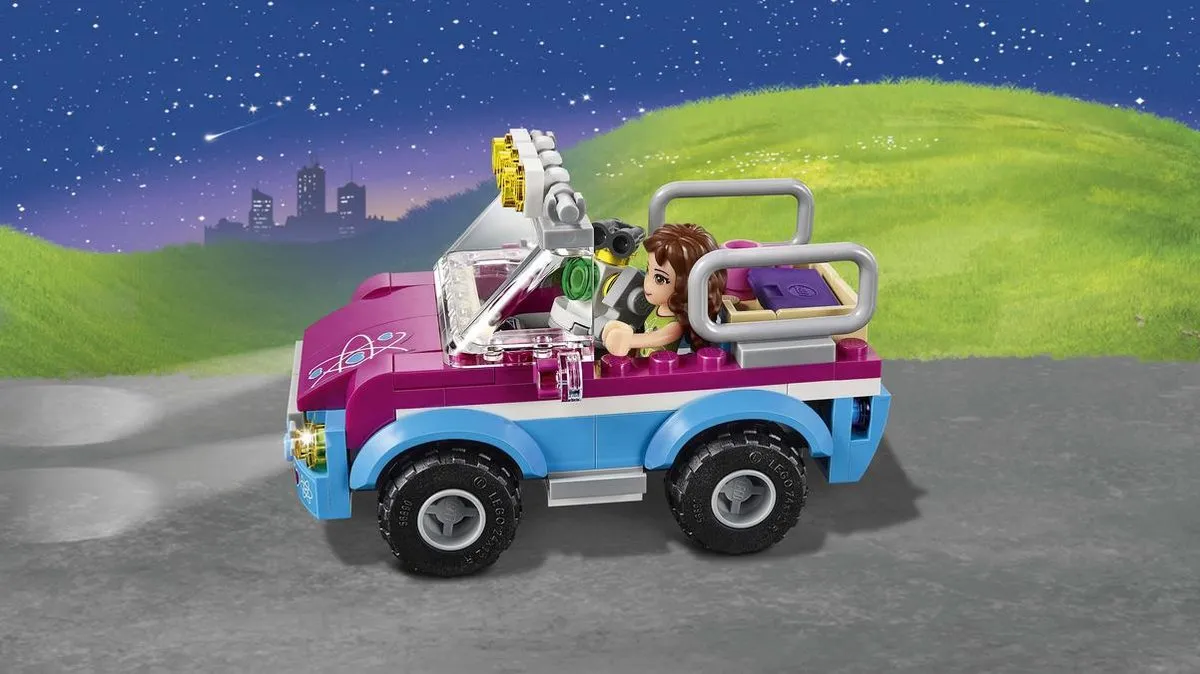 LEGO Friends Olivia's Onderzoeksvoertuig 185 Stukken - 3 Minifiguren - Paars - afbeelding 6 van 6