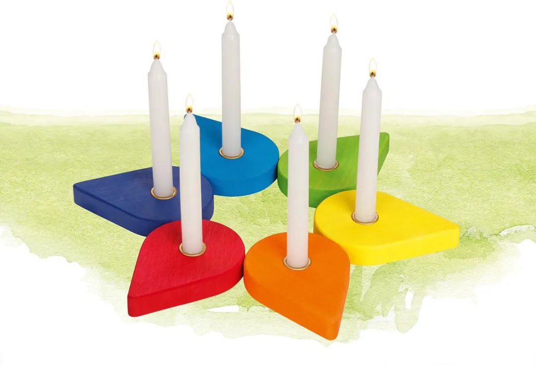Goki Evolution Verjaardagskrans Multicolor - 6-delig