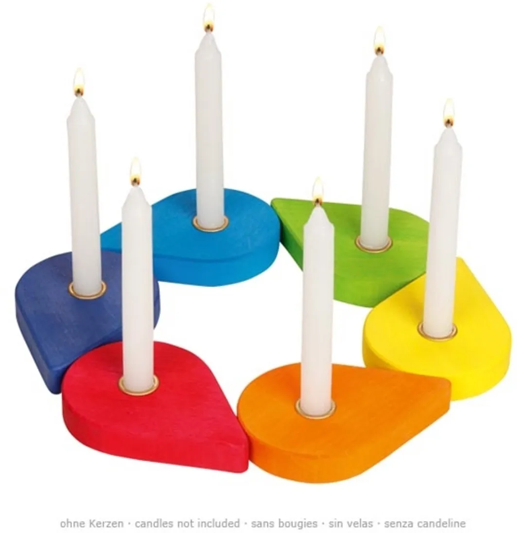 Goki Evolution Verjaardagskrans Multicolor - 6-delig
