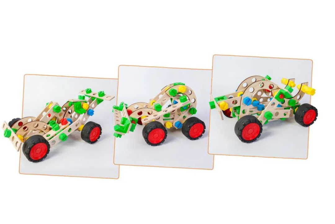 Alexander Toys Constructor Junior Sportwagen 107 Stuks - Multicolor