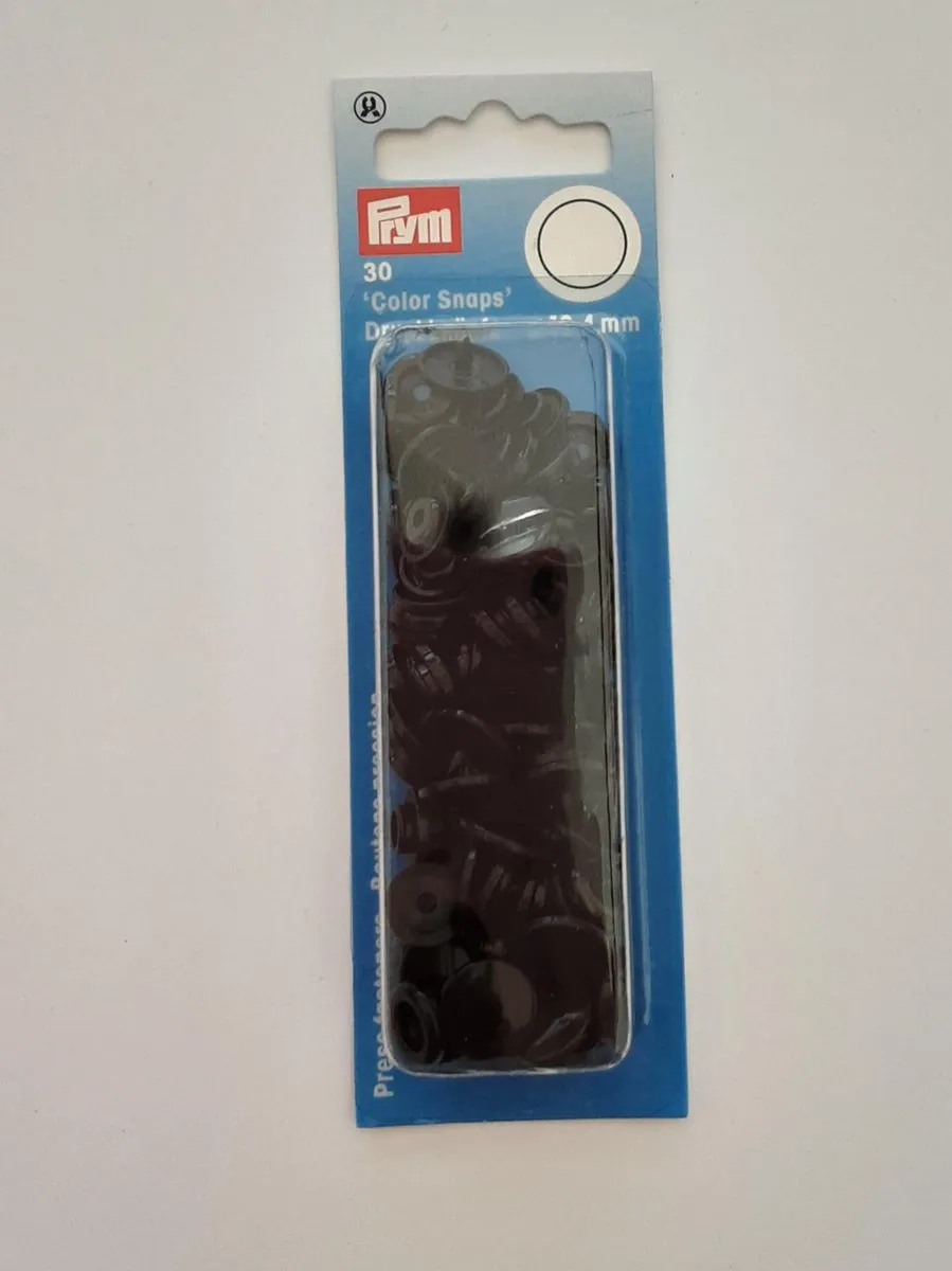 Prym Drukknoop ColorSnaps 12,4mm - 30 Stuks - Zwart