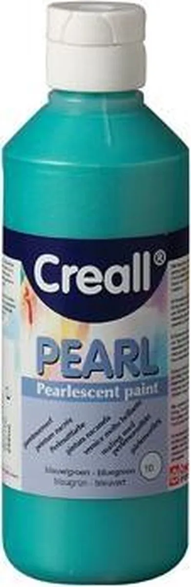 Creall Pearl Blauwgroen Verf 250ml