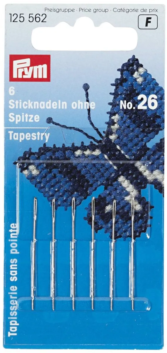 Prym Borduurnaalden Nr.26 - 6 Stuks - Gouddor
