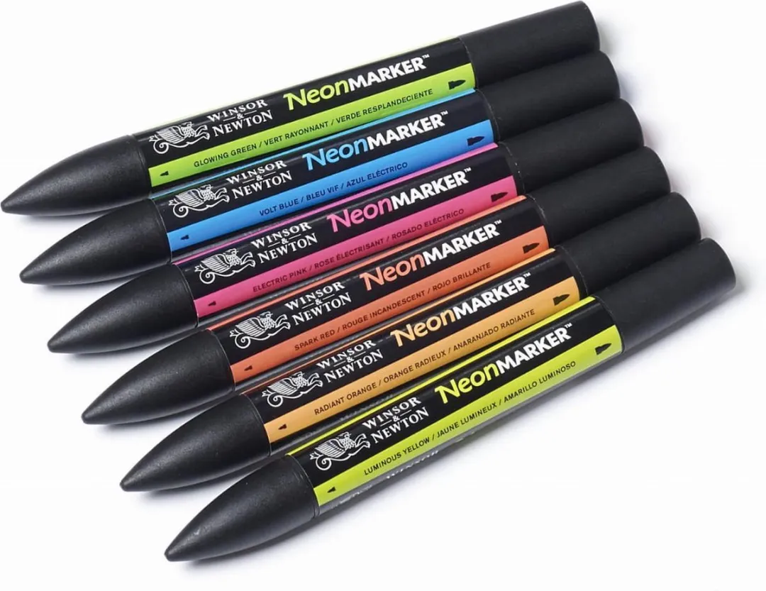 Winsor & Newton Neonmarker Spark Red - Rood