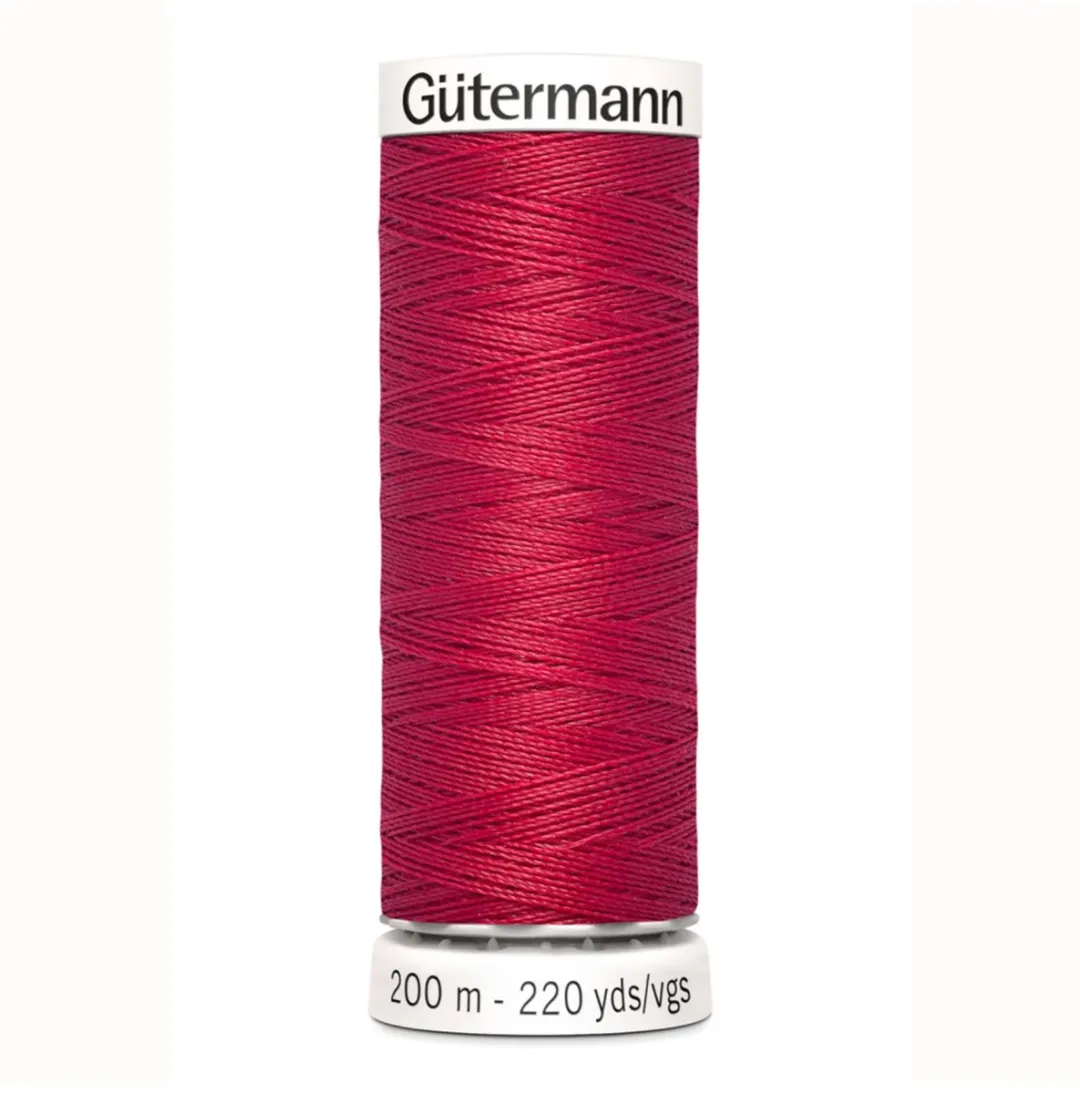 Gutermann Polyester Naaigaren 383 - 200m - Rood