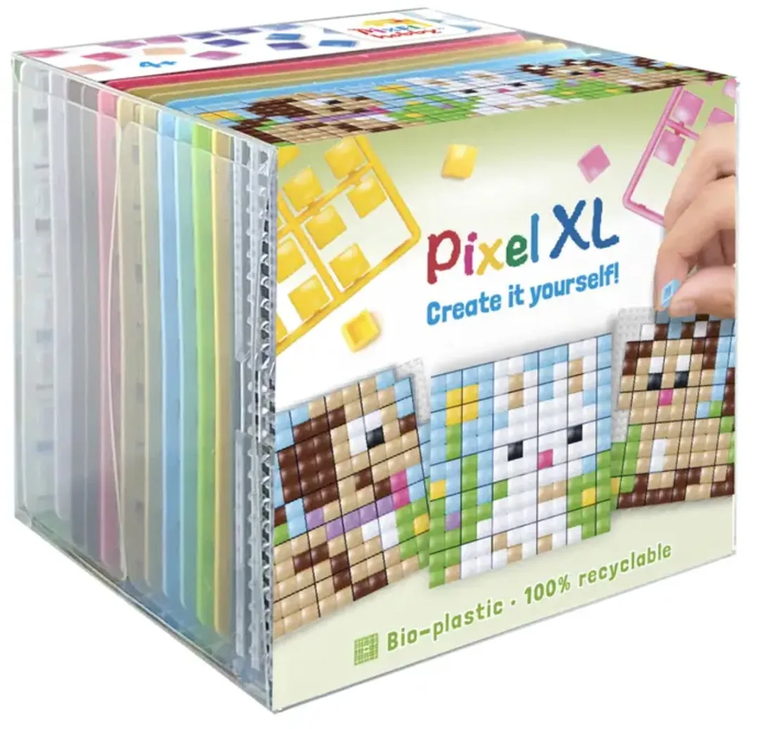 PixelHobby Pixel XL Kubusset Huisdieren - Multicolor
