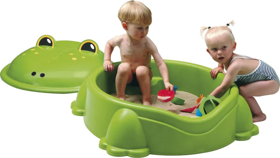 Paradiso Toys zandbak Freddy de Kikker