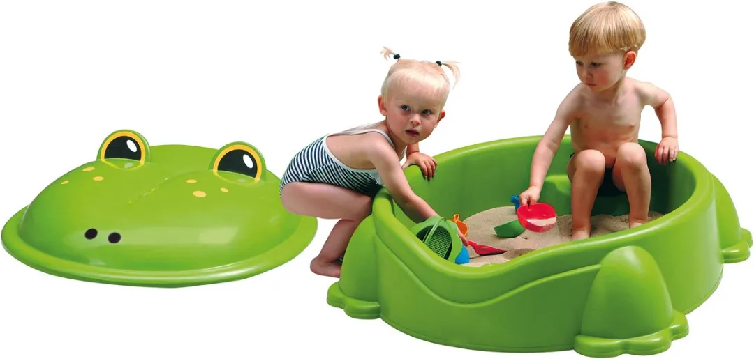 Paradiso Toys Zandbak Freddy de Kikker - Groen - afbeelding 6 van 6