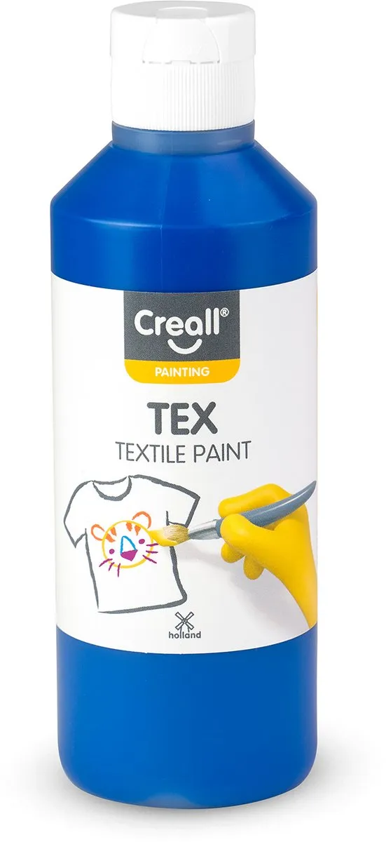 Creall Tex Stoffenverf Blauw 250ml