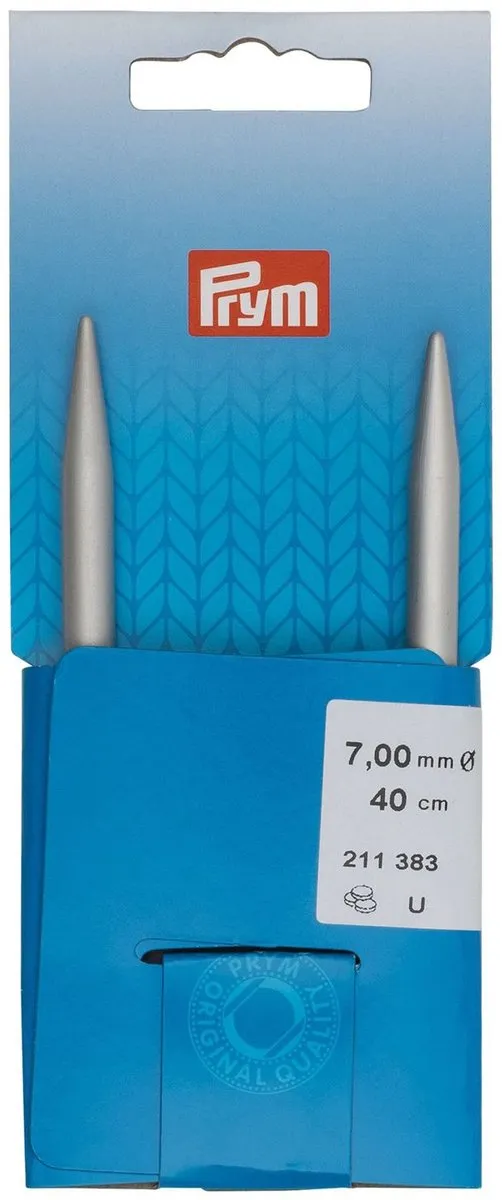 Prym Rondbreinaald 40cm - 7mm - Grijs