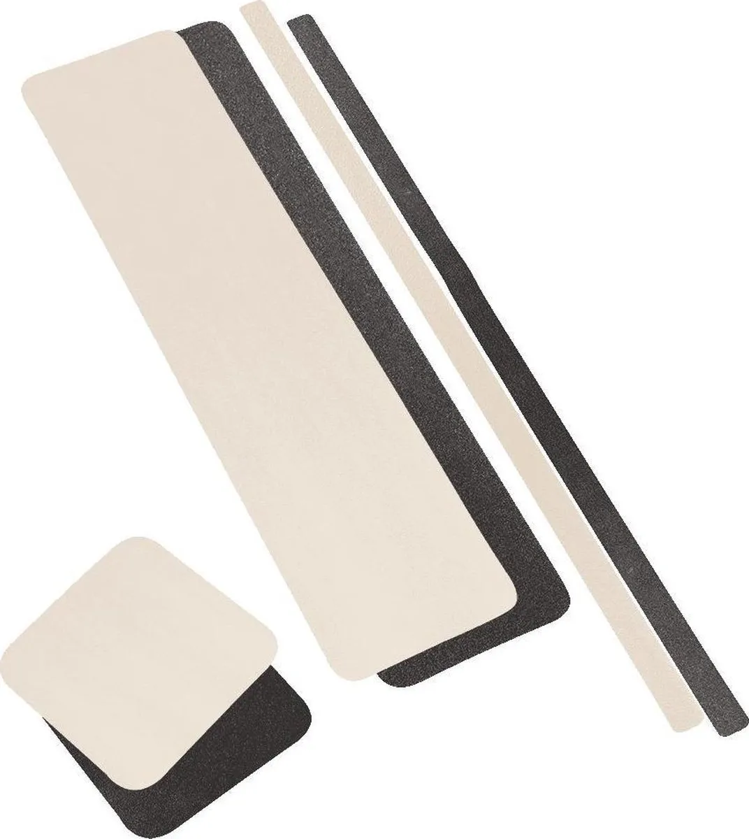 3M Anti-slip Stickers 150x610mm - Zwart