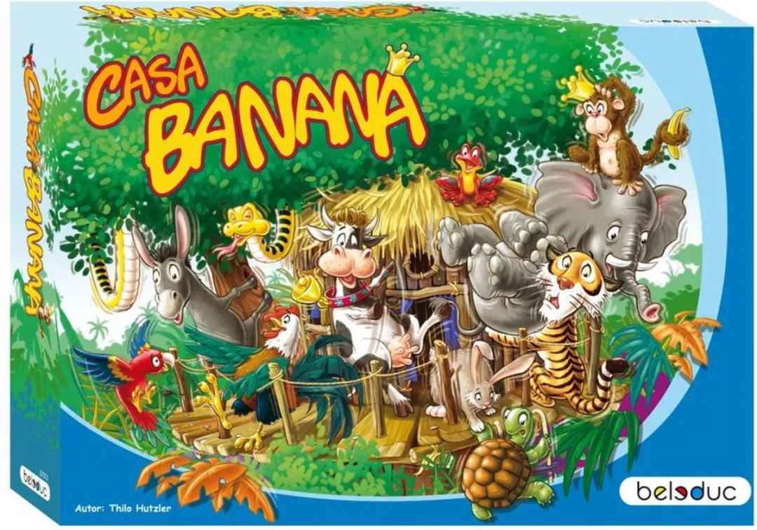 Beleduc Casa Banana Spel - 2 spelers - afbeelding 6 van 6